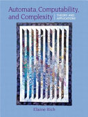 Automata Computability And Complexity Elaine Rich