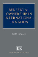 Beneficial Ownership In International Taxation Baej Kuniacki