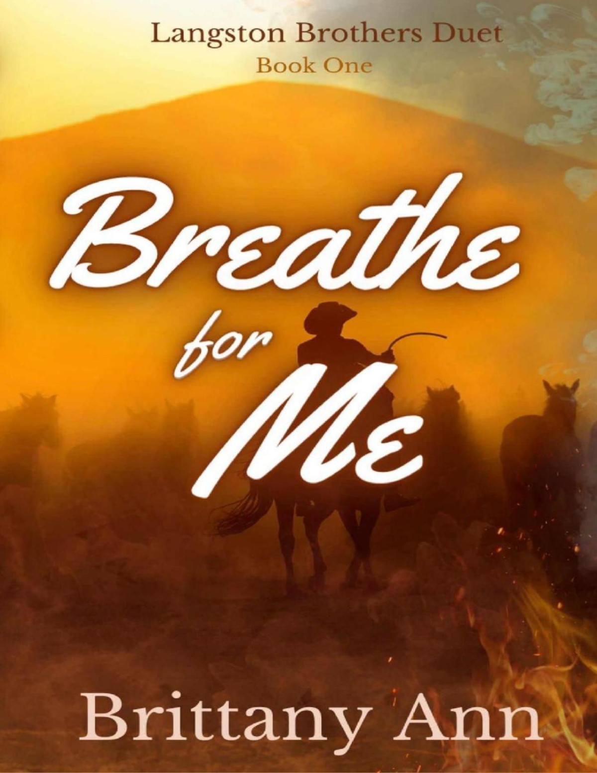 Breathe For Me The Langston Brothers Duet Book 1 Brittany Ann