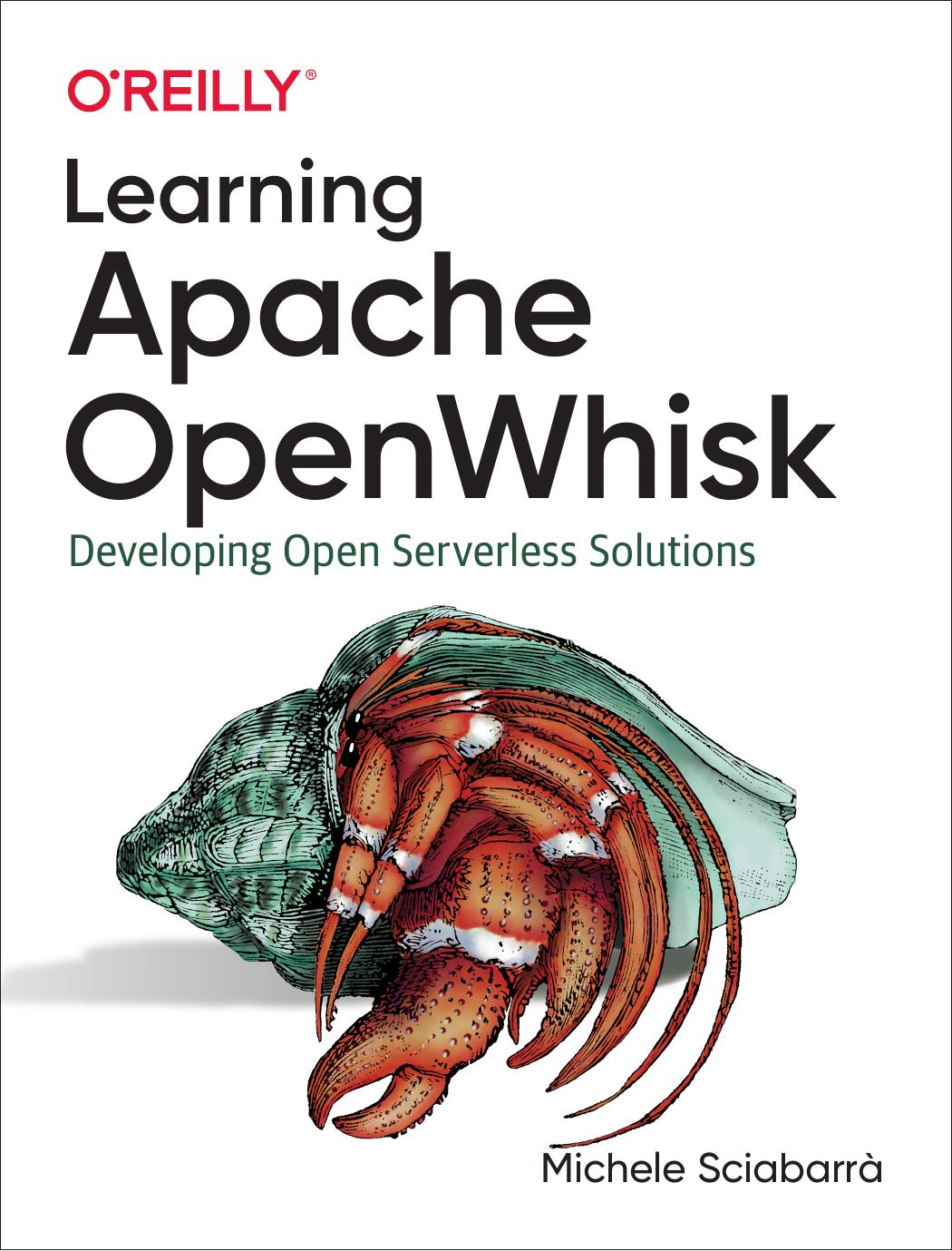 Learning Apache Openwhisk Developing Open Serverless Solutions 1st Edition Sciabarr