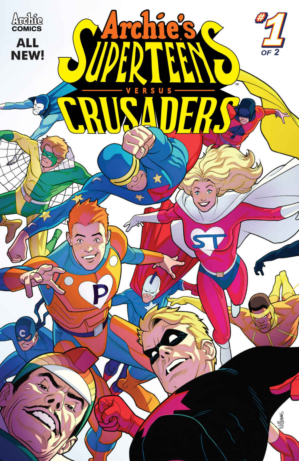 Archies Superteens Versus Crusaders 1 Ian Flynn David Williams Gary Martin