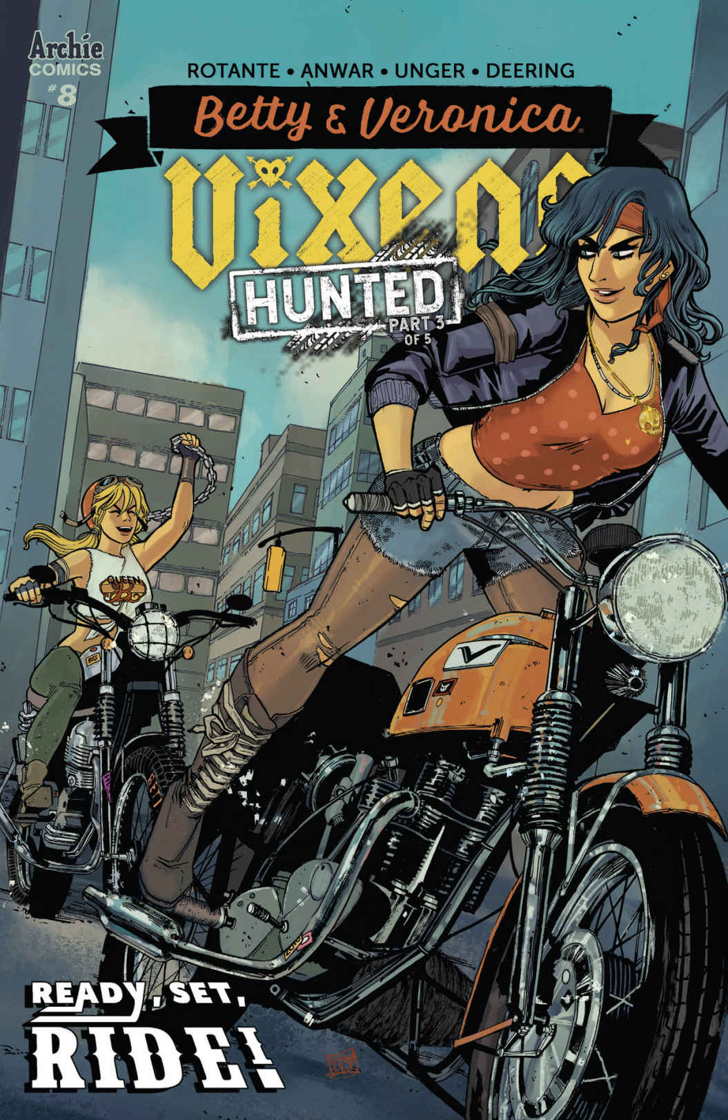 Betty Veronica Vixens 8 Jamie Rotante