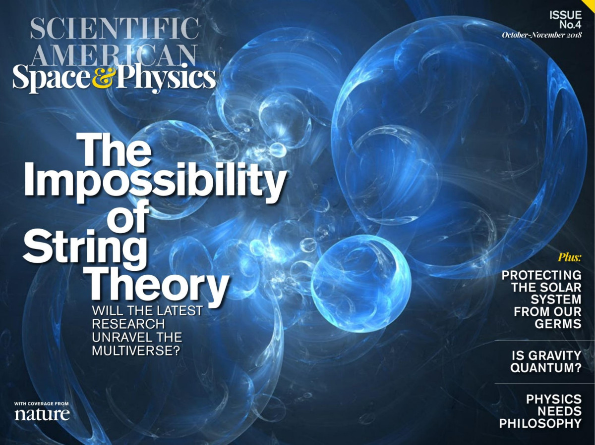 Space And Physics 20181 Scientific American Space And Physics 201810 Scientific American
