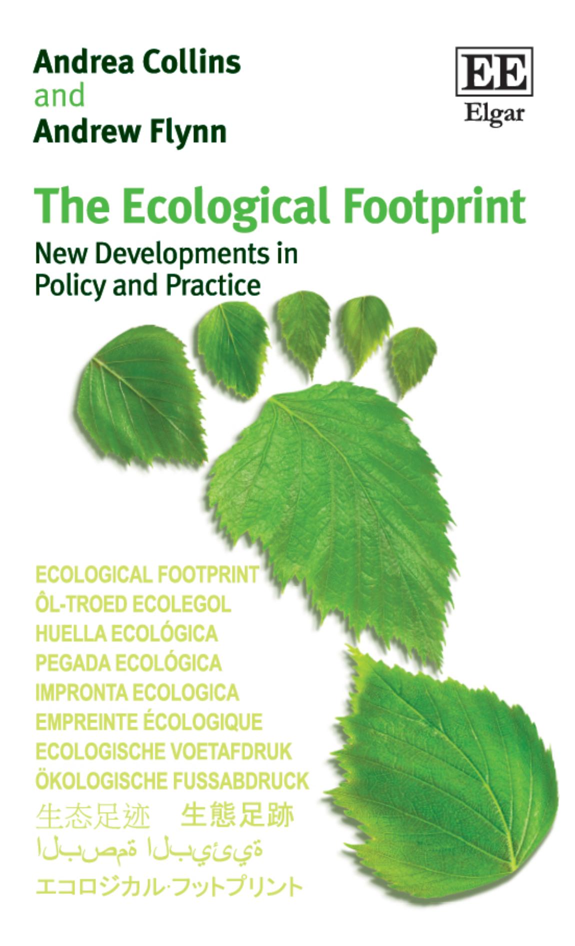 The Ecological Footprint New Developments In Policy And Practice Andrea Collins