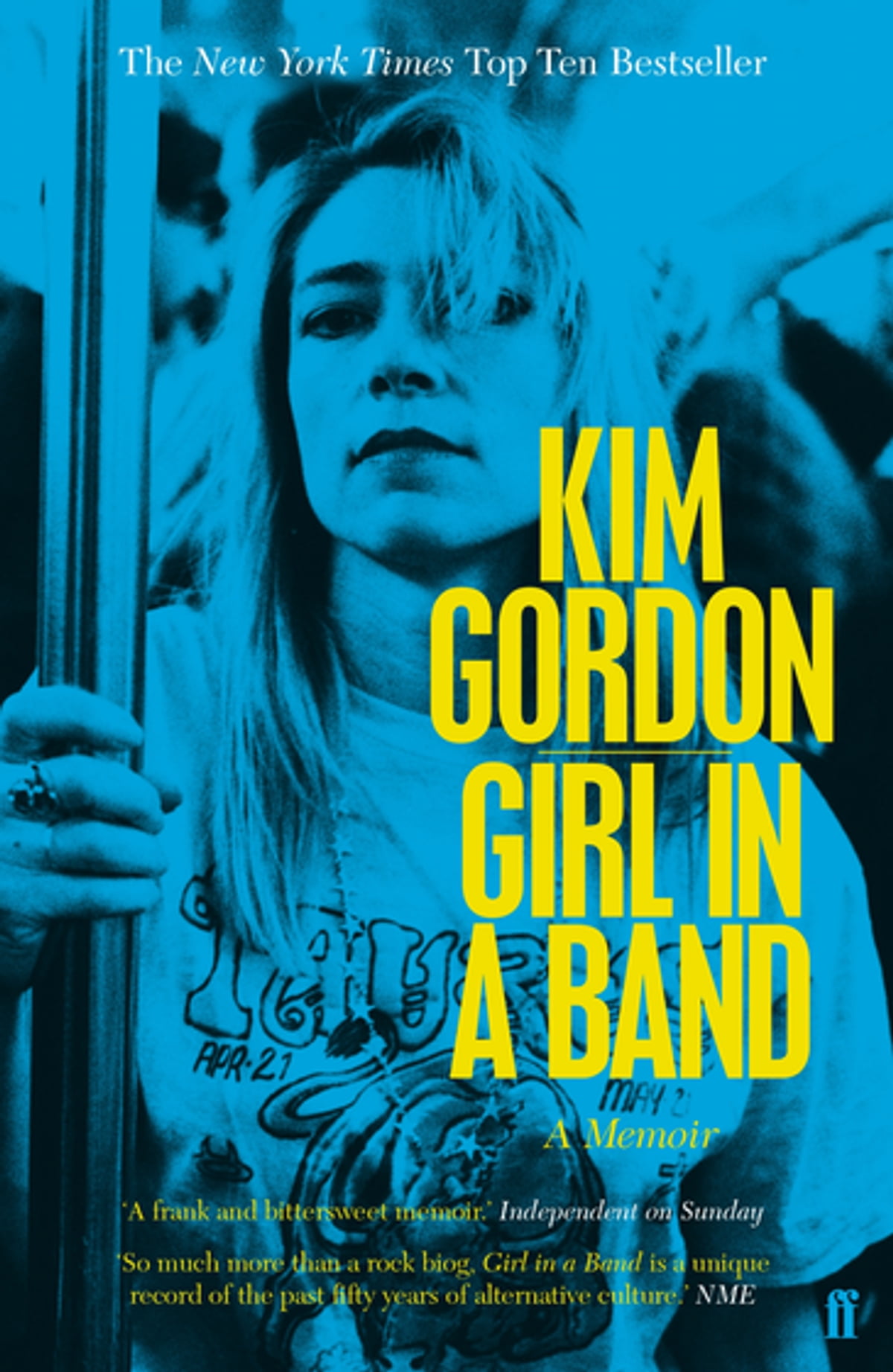 Girl In A Band A Memoir Kim Gordon