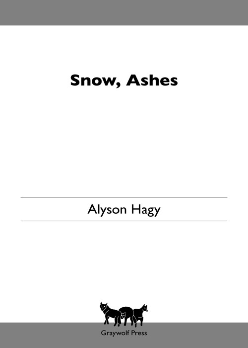 Snow Ashes Alyson Hagy