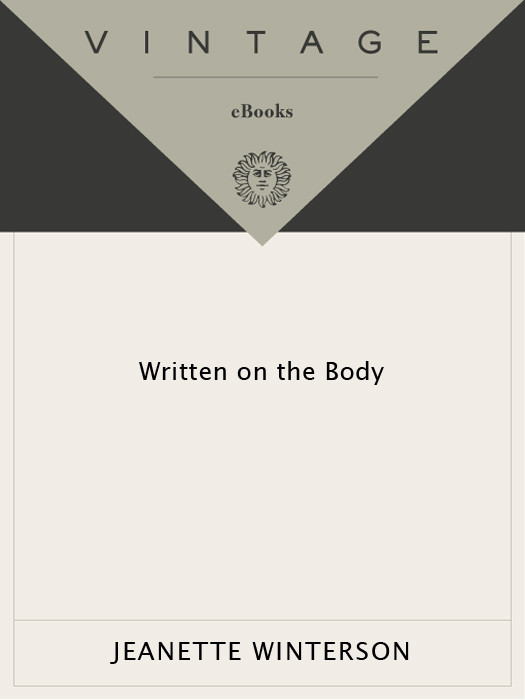 Written On The Body Jeanette Winterson