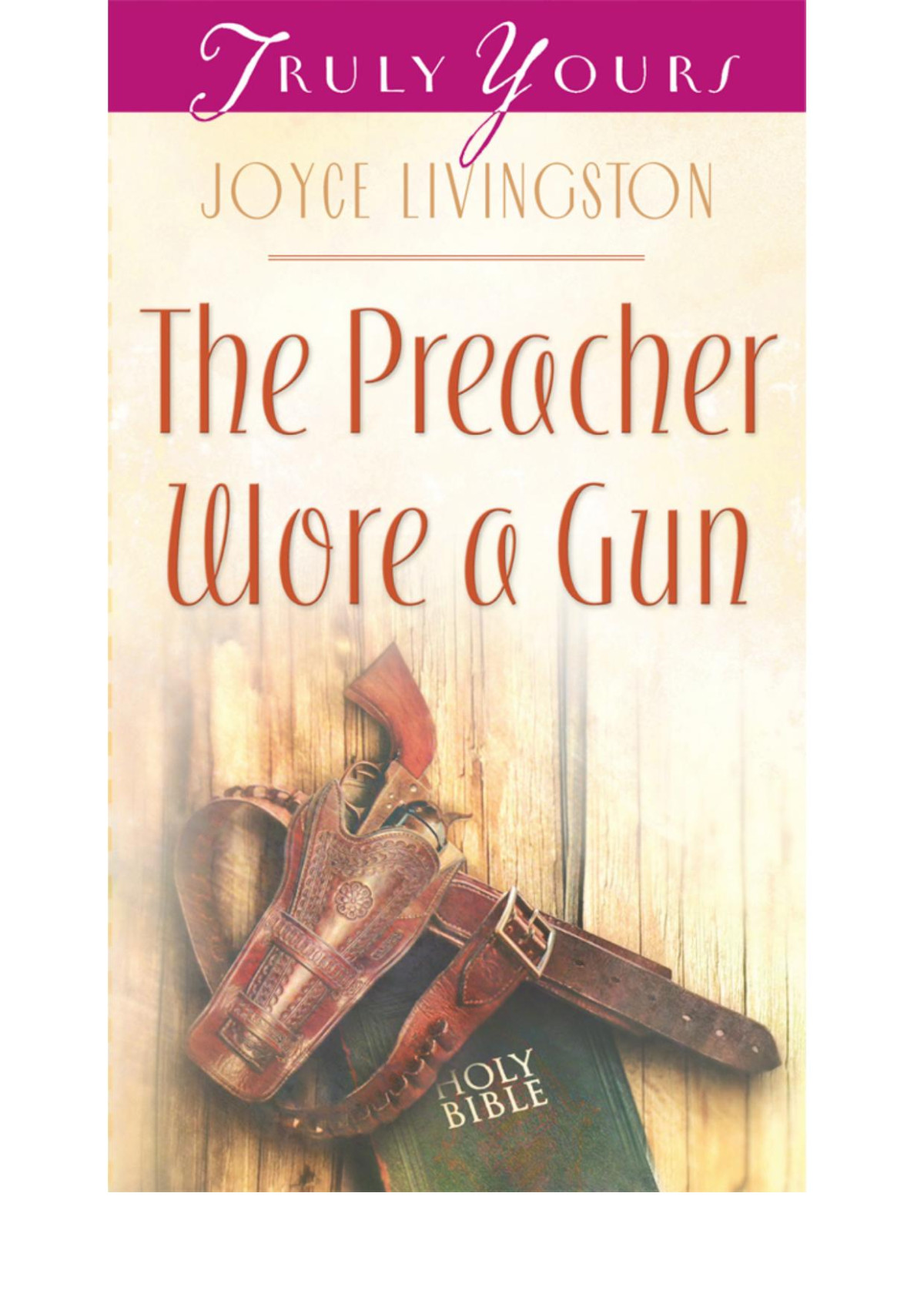 Preacher Wore A Gun Joyce Livingston