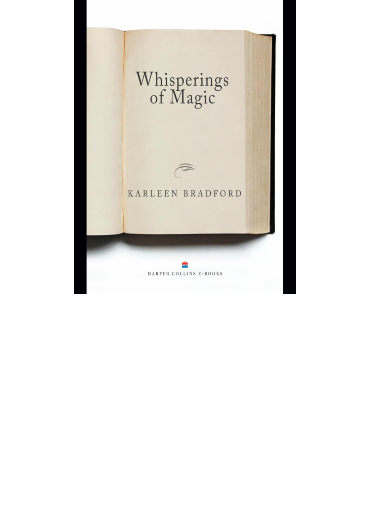 Whisperings Of Magic Karleen Bradford