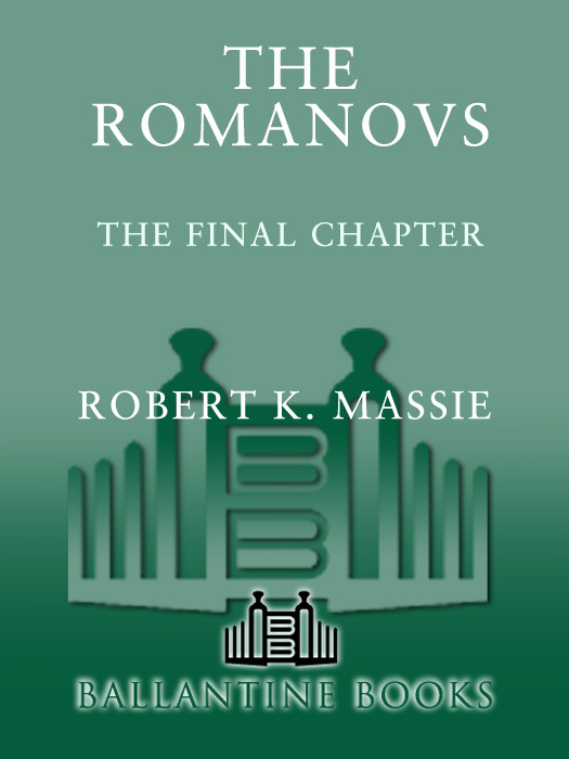 The Romanovs Robert K Massie