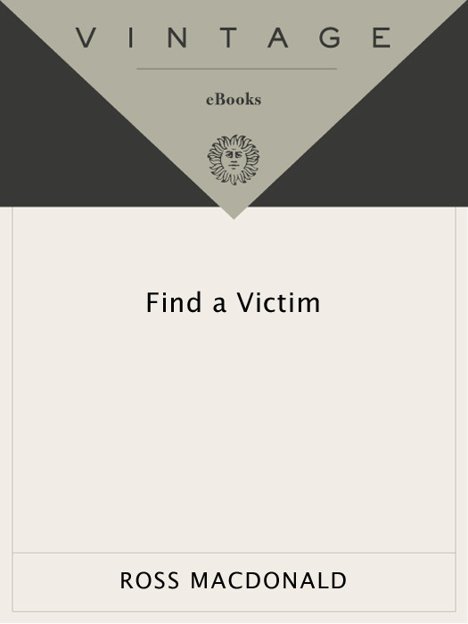 Find A Victim Ross Macdonald
