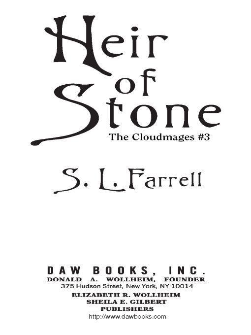 Heir Of Stone The Cloudmages 3 S L Farrell