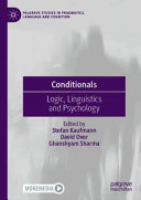 Conditionals Logic Linguistics And Psychology Stefan Kaufmann
