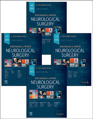 Youmans Winn Neurological Surgery 4 Volume Set 8th Edition H Richard Winn