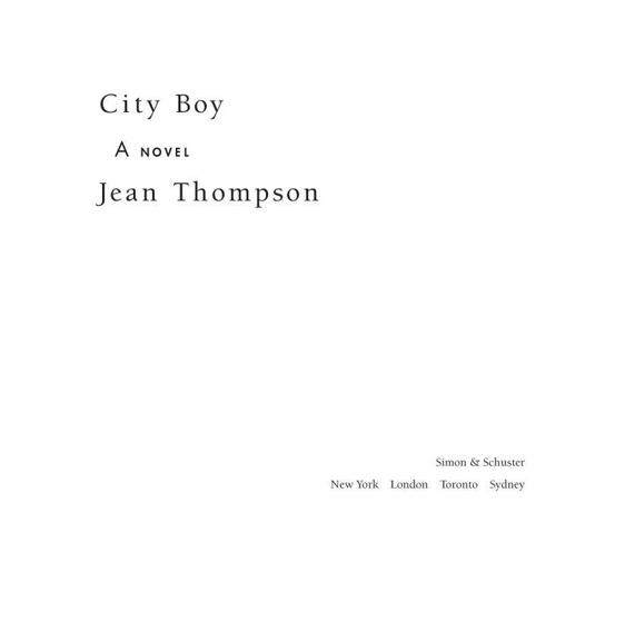 City Boy Thompson Jean