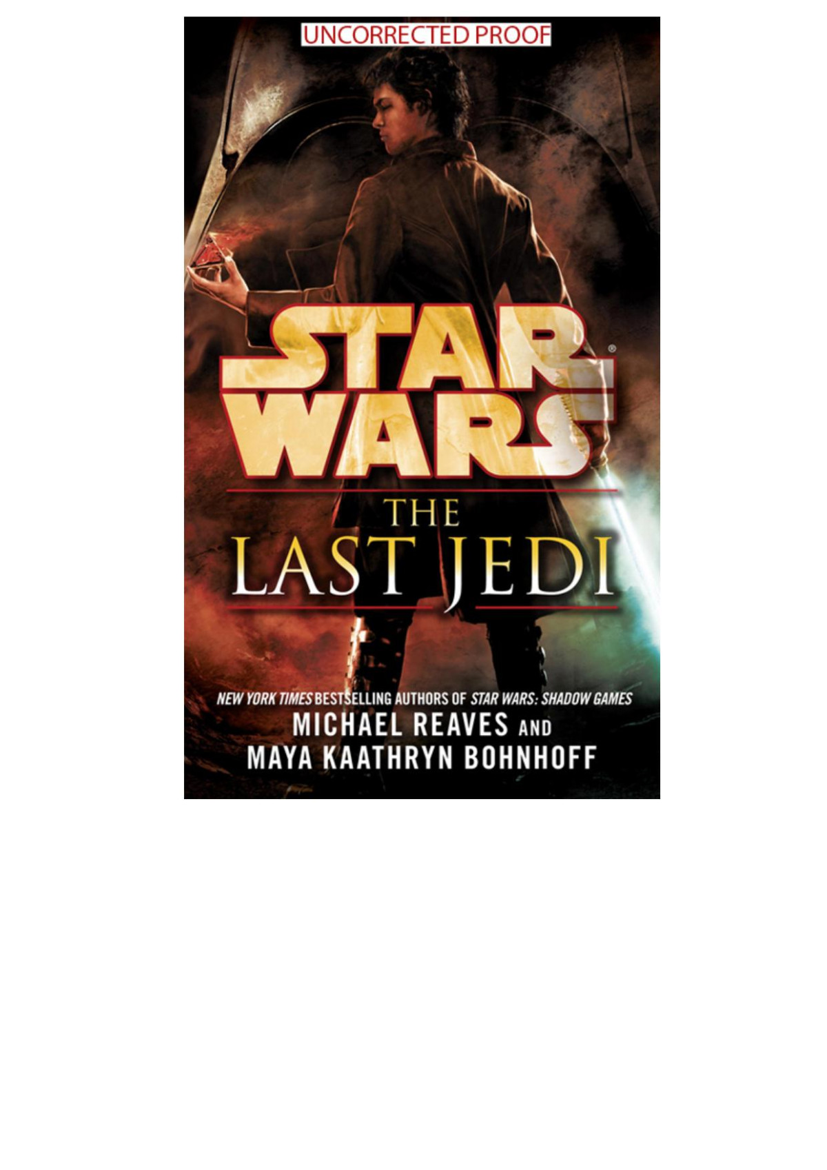 The Last Jedi Michael Reaves Maya Kaathryn Bohnhoff