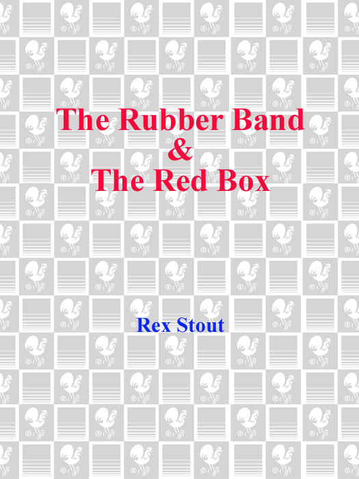 The Rubber Bandthe Red Box 2in1 Rex Stout