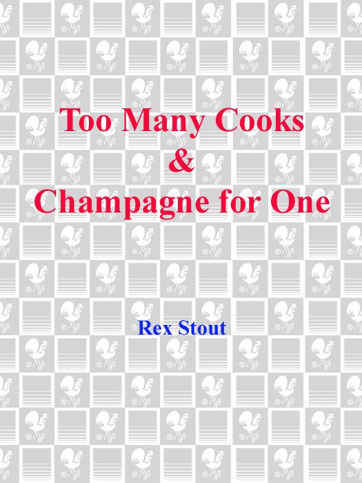 Too Many Cookschampagne For One Rex Stout