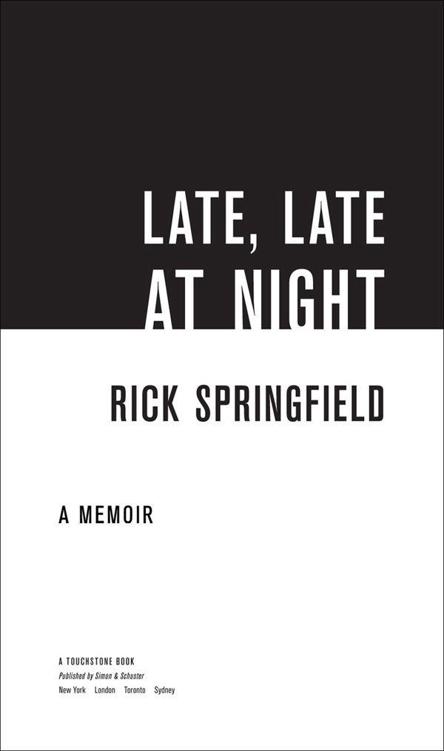Late Late At Night Springfield Rick