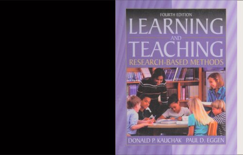 Learning And Teaching Researchbased Methods Mylabschool Edition 4th Edition 4th Edition Donald P Kauchak