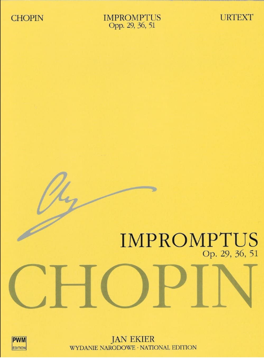 National Edition Chopin Volume Frdric Chopin Jan Ekier