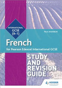 Pearson Edexcel International Gcse French Study And Revision Guide Paul Shannon