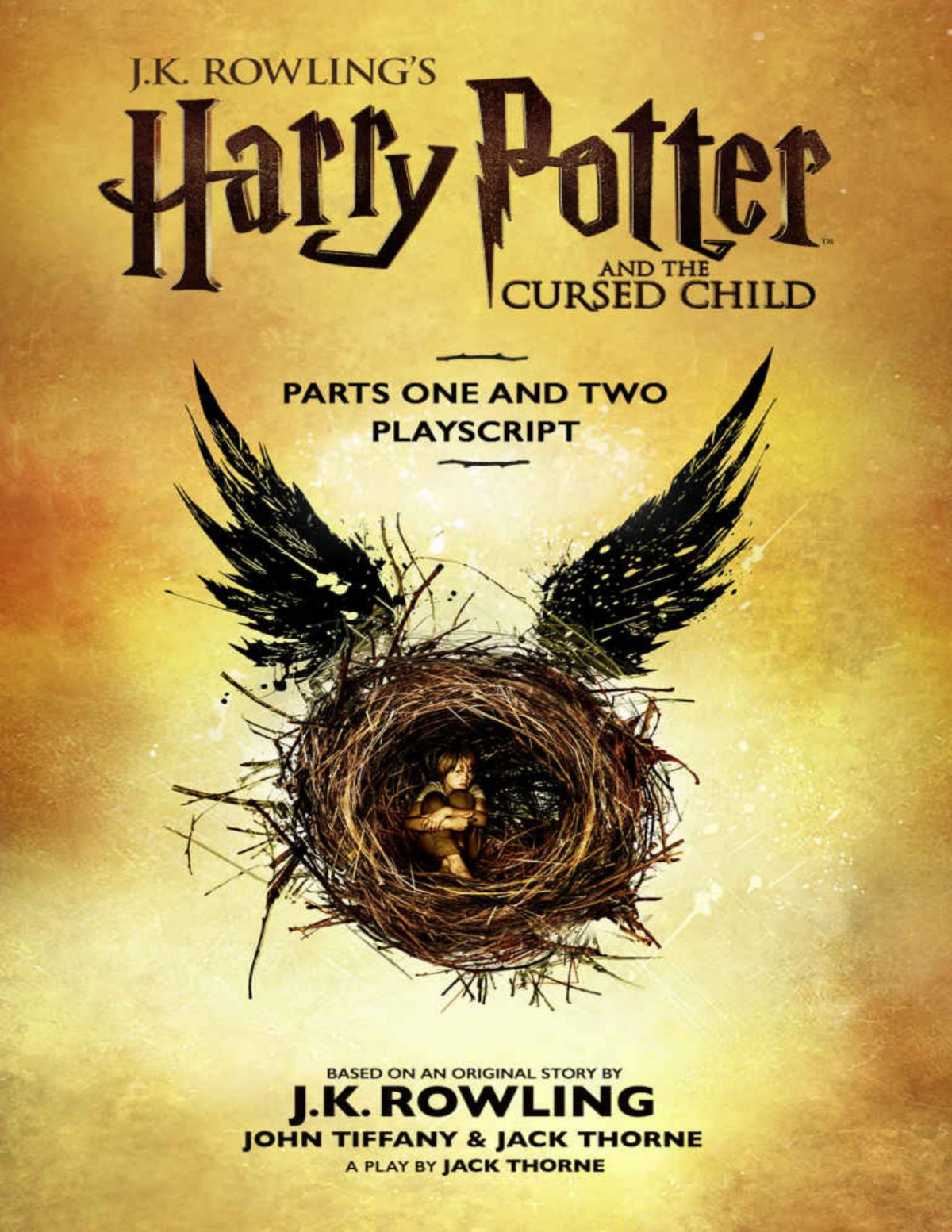 Harry Potter And The Cursed Child Parts One And Two Jk Rowling Jack Thorne John Tiffany