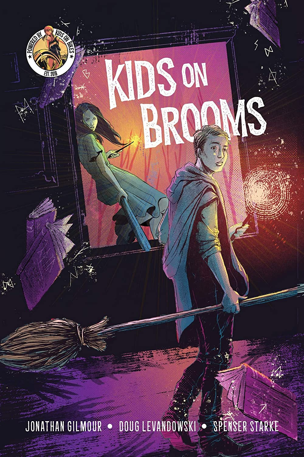 Kids On Brooms Jon Gilmour Doug Levandowski Spenser Starke