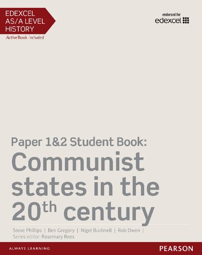 Communist States In The 20th Century 1st Edition Steve Phillips