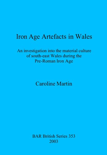 Iron Age Artefacts In Wales An Investigation Into The Material Culture Of Southeast Wales During The Preroman Iron Age Caroline Martin