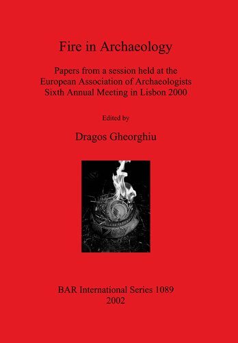Fire In Archaeology Papers From A Session Held At The European Association Of Archaeologists Sixth Annual Meeting In Lisbon 2000 Dragos Gheorghiu