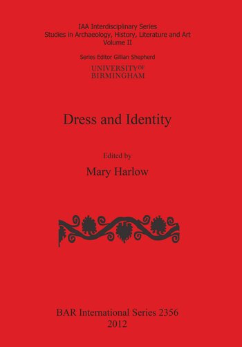 Dress And Identity Mary Harlow