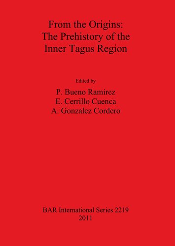 From The Origins The Prehistory Of The Inner Tagus Region P Bueno Ramirez