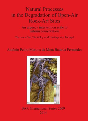Natural Processes In The Degradation Of Openair Rockart Sites An Urgency Intervention Scale To Inform Conservation The Case Of The Ca Valley World Heritage Site Portugal Antnio Pedro Martins Da Mota Batarda Fernandes