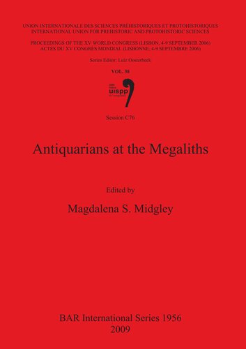 Antiquarians At The Megaliths Magdalena S Midgley