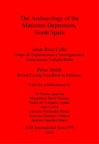 The Archaeology Of The Matienzo Depression North Spain Jess Ruiz Cobo