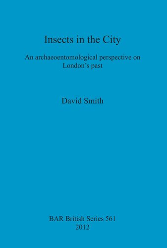 Insects In The City An Archaeoentomological Perspective On Londons Past David Smith