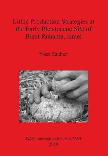 Lithic Production Strategies At The Early Pleistocene Site Of Bizat Ruhama Israel Yossi Zaidner