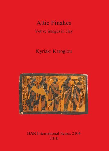 Attic Pinakes Votive Images In Clay Kyriaki Karoglou