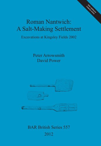 Roman Nantwich A Saltmaking Settlement Excavations At Kingsley Fields 2002 Peter Arrowsmith