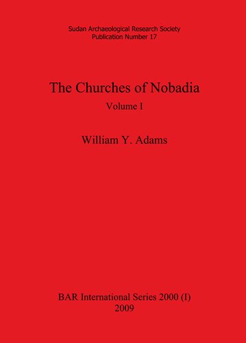 The Churches Of Nobadia William Y Adams