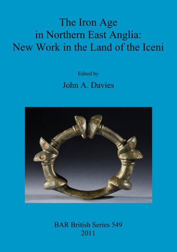 The Iron Age In Northern East Anglia New Work In The Land Of The Iceni J A Davies Ed