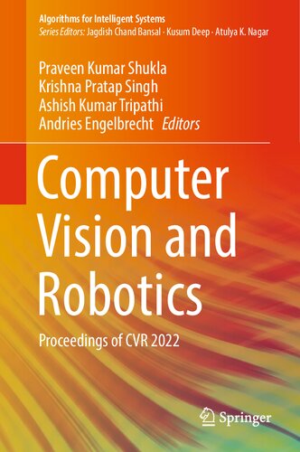 Computer Vision And Robotics Proceedings Of Cvr 2022 Praveen Kumar Shukla