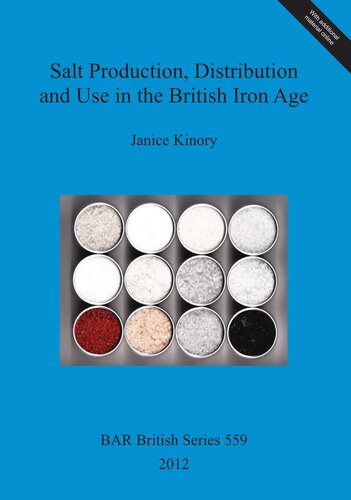 Salt Production Distribution And Use In The British Iron Age Janice Kinory