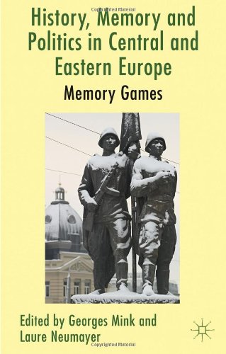 History Memory And Politics In Central And Eastern Europe Memory Games Georges Mink