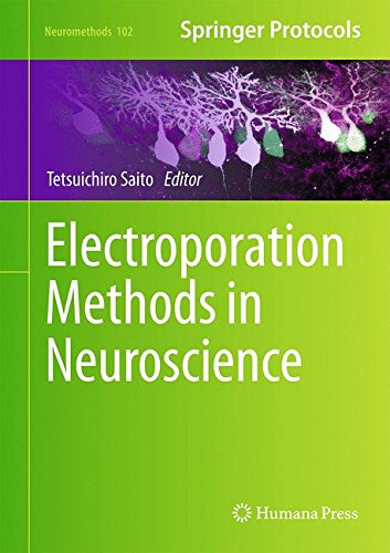 Electroporation Methods In Neuroscience 1st Edition Tetsuichiro Saito Eds