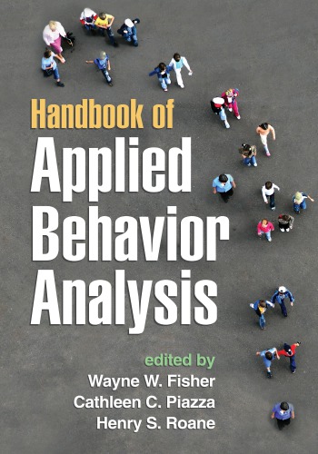 Handbook Of Applied Behavior Analysis 1st Wayne W Fisher Ed