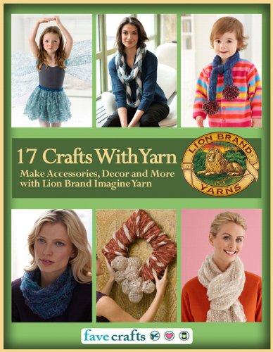 17 Easy Crafts With Yarn Make Accessories Decor And More With Lion Brand Imagine Yarn Editors Of Favecrafts