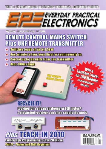 Everyday Practical Electronics January 2010 Epe