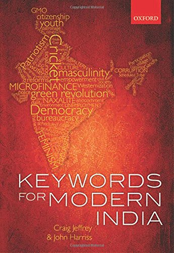 Keywords For Modern India 1st Edition Craig Jeffrey John Harriss